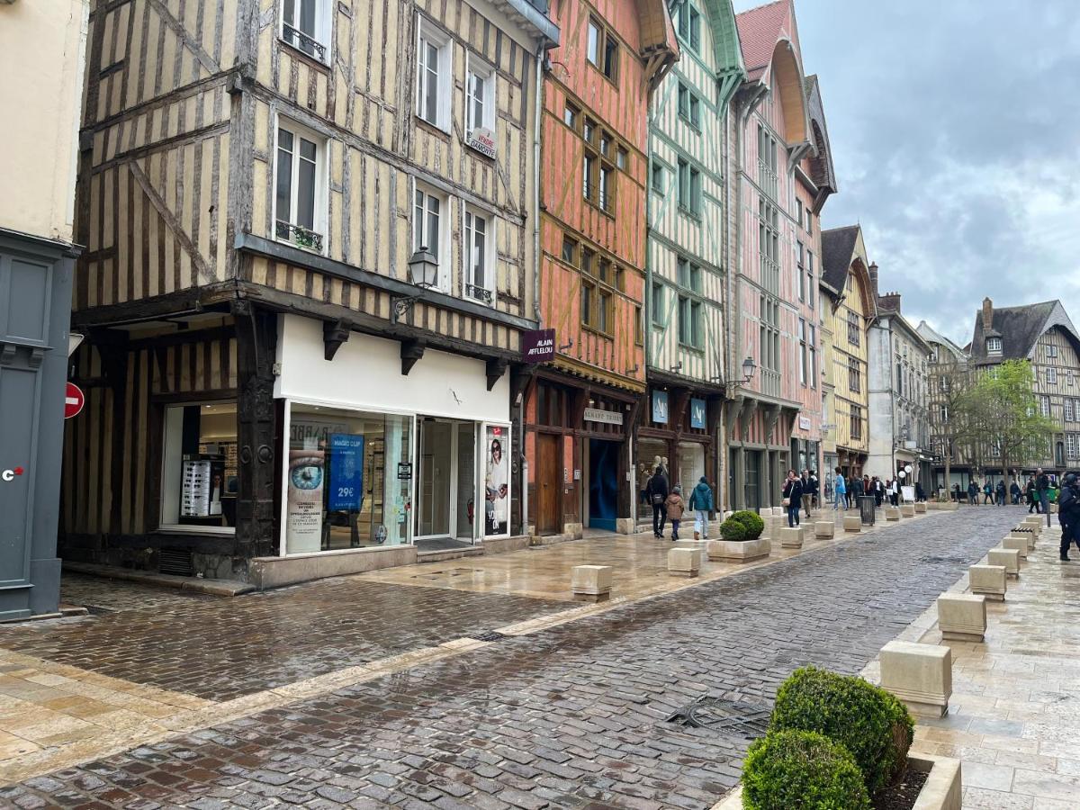 Coeur De Bouchon Apartment Troyes Bagian luar foto