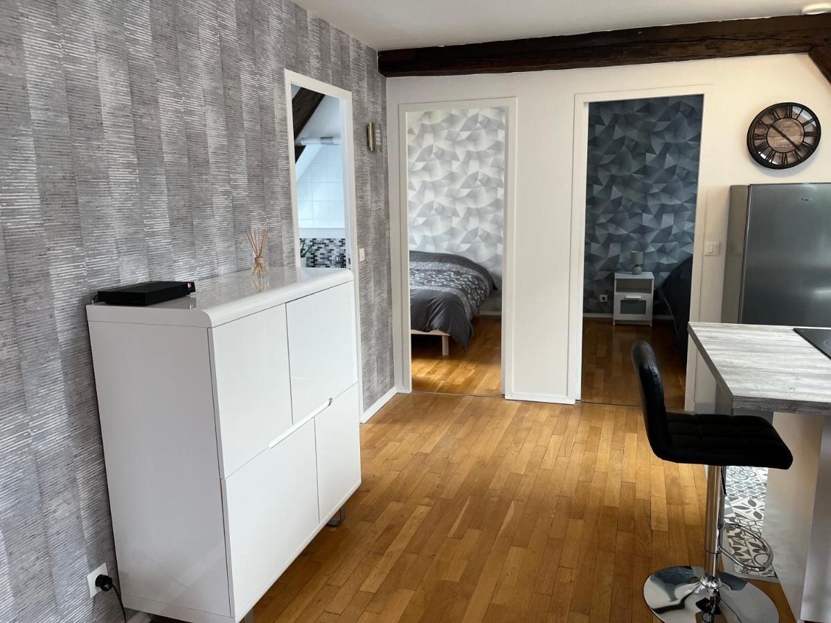 Coeur De Bouchon Apartment Troyes Bagian luar foto